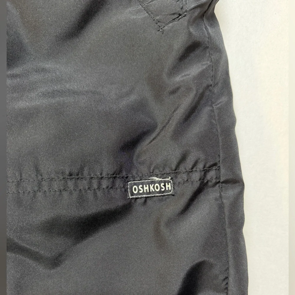OshKosh B’gosh‎ Black Kids Size 4T Snow Pants Overalls